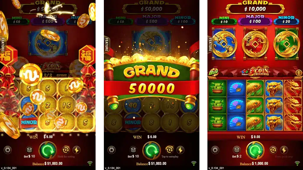 3 Coins 8Game Bonus